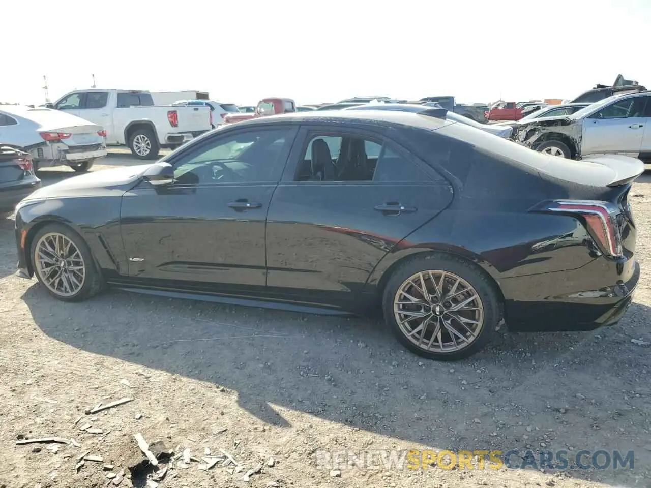 2 Фотография поврежденного автомобиля 1G6DL5RP5P0410487 CADILLAC CT4-V BLAC 2023