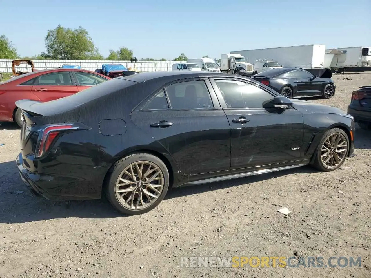 3 Фотография поврежденного автомобиля 1G6DL5RP5P0410487 CADILLAC CT4-V BLAC 2023