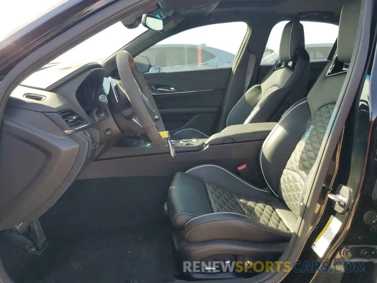 7 Фотография поврежденного автомобиля 1G6DL5RP5P0410487 CADILLAC CT4-V BLAC 2023