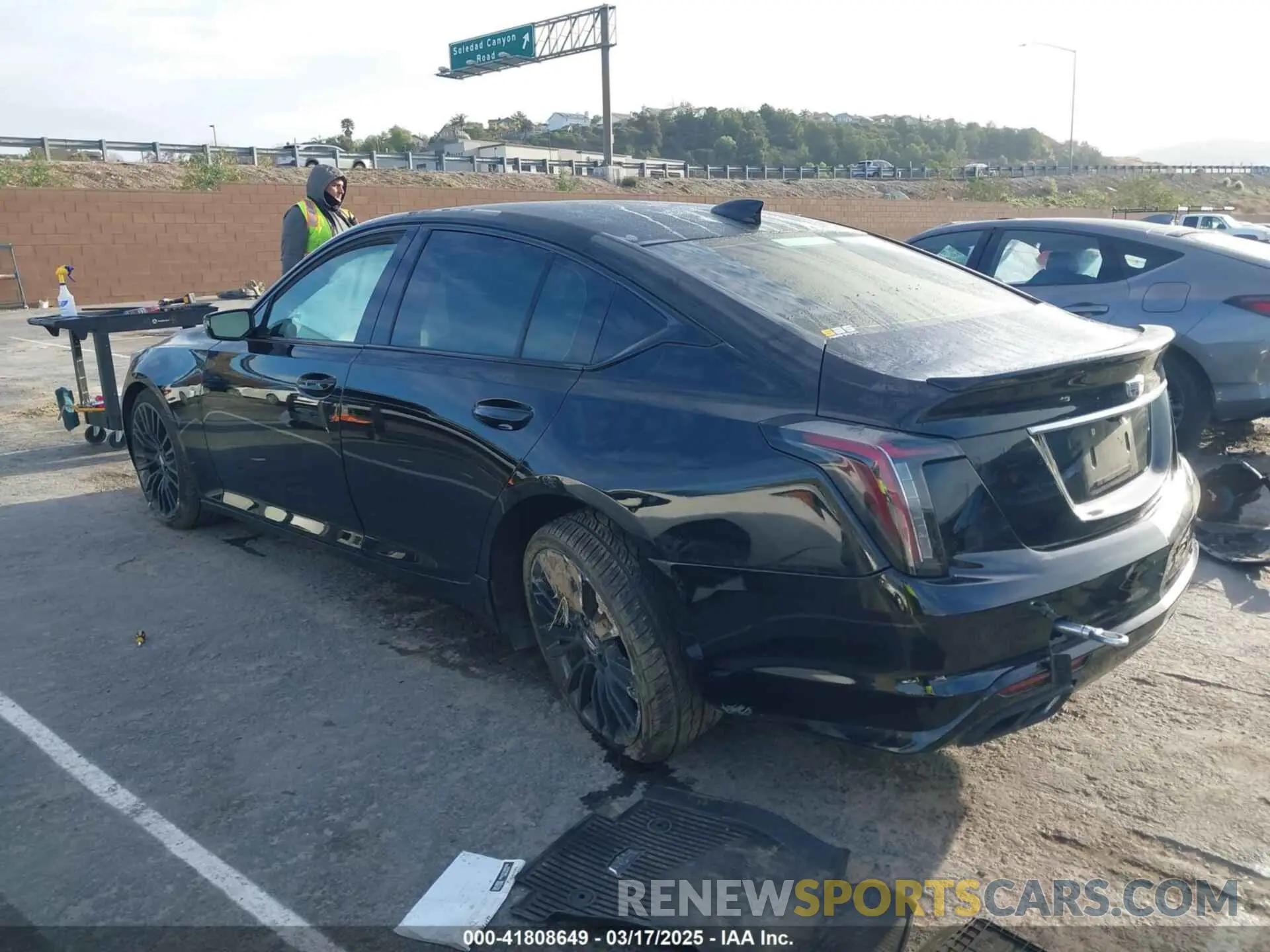 3 Фотография поврежденного автомобиля 1G6DM5RK5L0131469 CADILLAC CT5 2020