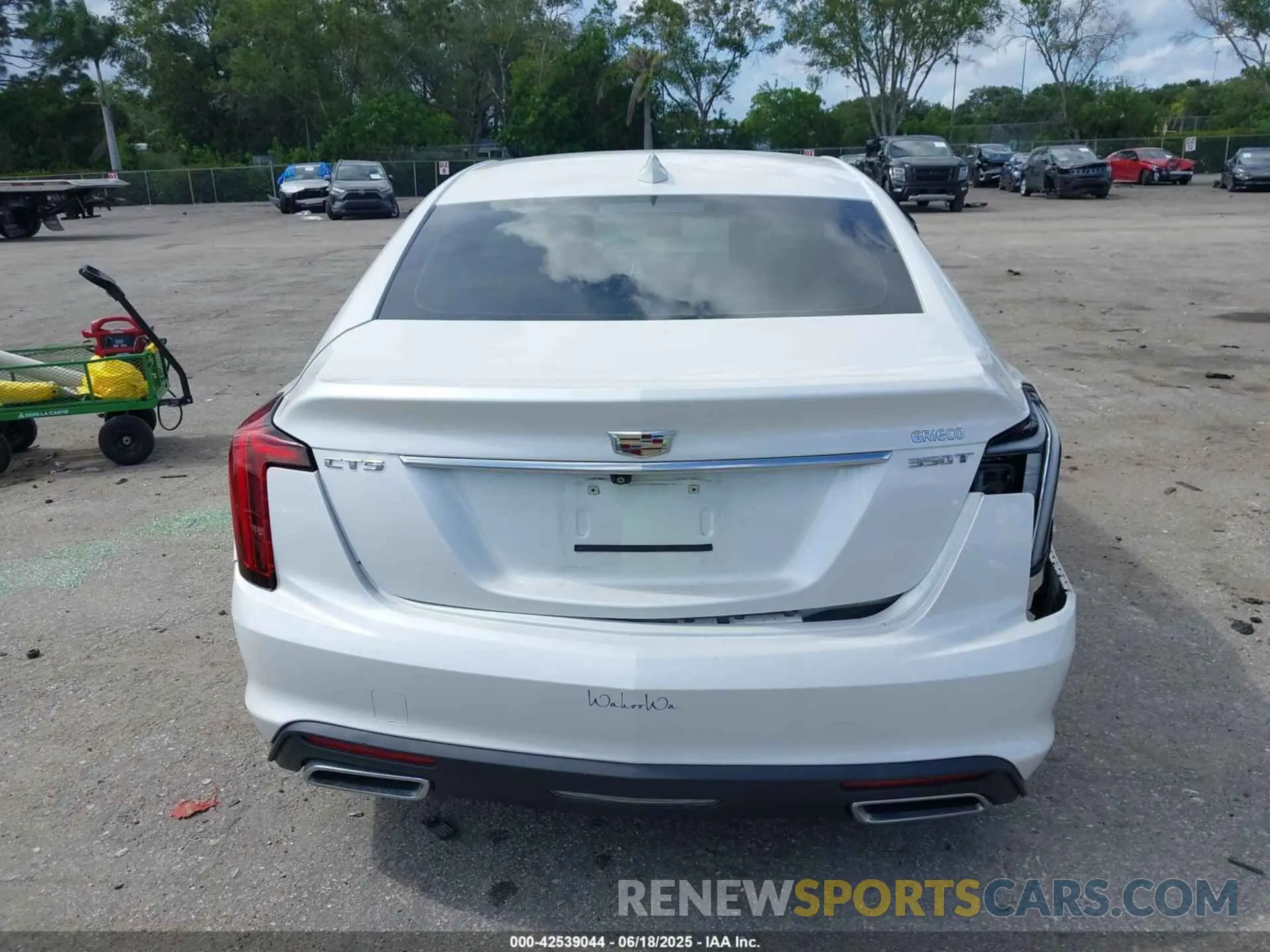 16 Photograph of a damaged car 1G6DM5RK5L0154430 CADILLAC CT5 2020