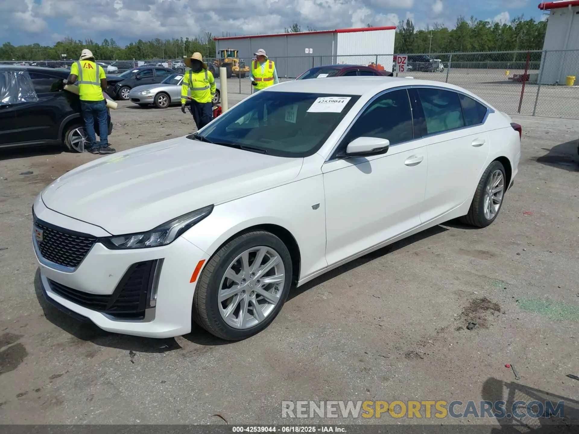 2 Photograph of a damaged car 1G6DM5RK5L0154430 CADILLAC CT5 2020