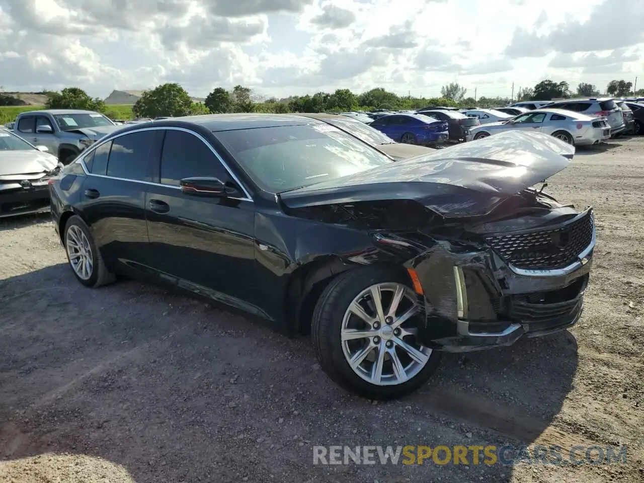 4 Фотография поврежденного автомобиля 1G6DM5RK8L0119235 CADILLAC CT5 2020