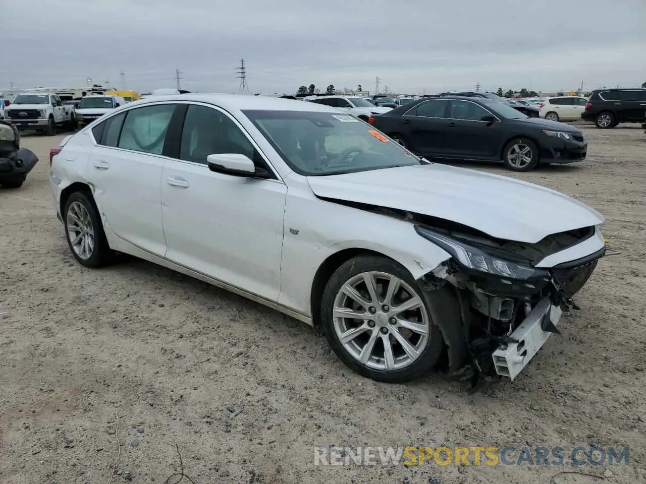 4 Фотография поврежденного автомобиля 1G6DM5RK9L0154897 CADILLAC CT5 2020