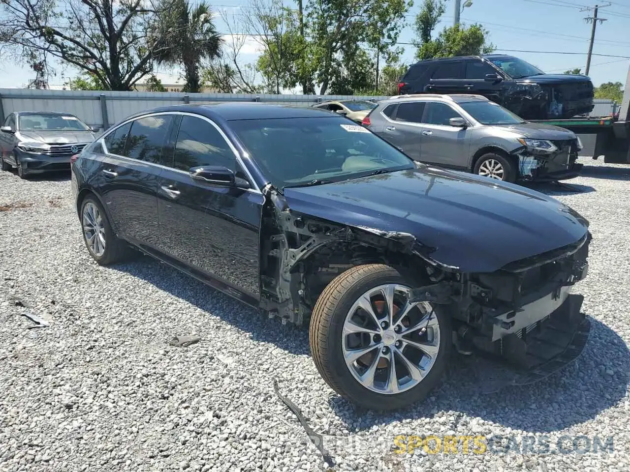 4 Фотография поврежденного автомобиля 1G6DN5RK5L0128648 CADILLAC CT5 2020