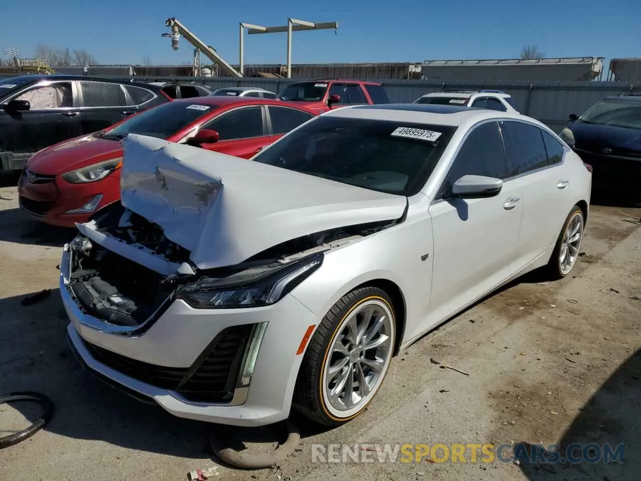 1 Фотография поврежденного автомобиля 1G6DN5RK6L0152182 CADILLAC CT5 2020