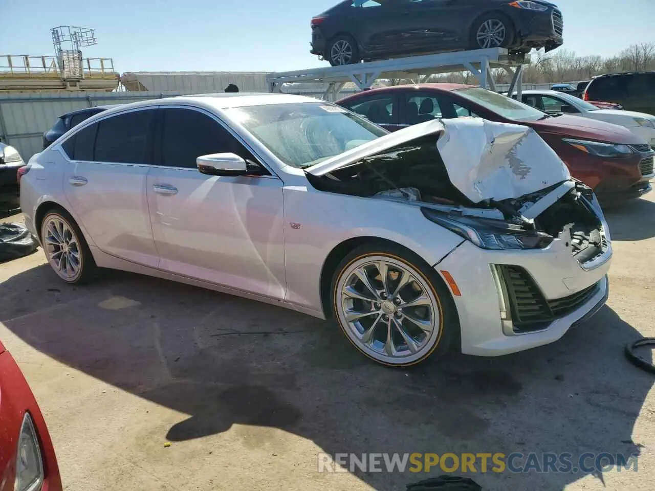 4 Фотография поврежденного автомобиля 1G6DN5RK6L0152182 CADILLAC CT5 2020