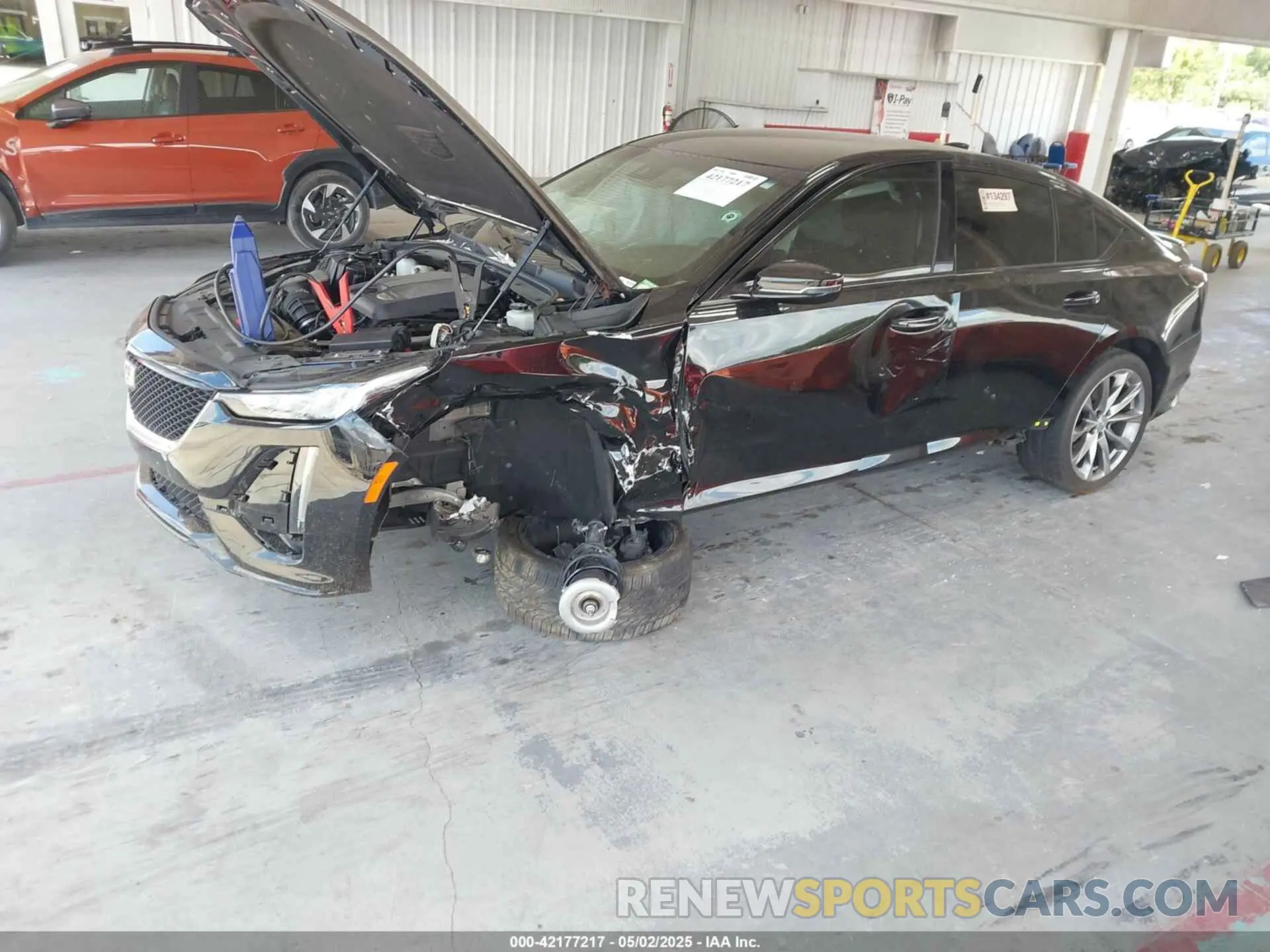 2 Photograph of a damaged car 1G6DP5RK7L0154923 CADILLAC CT5 2020