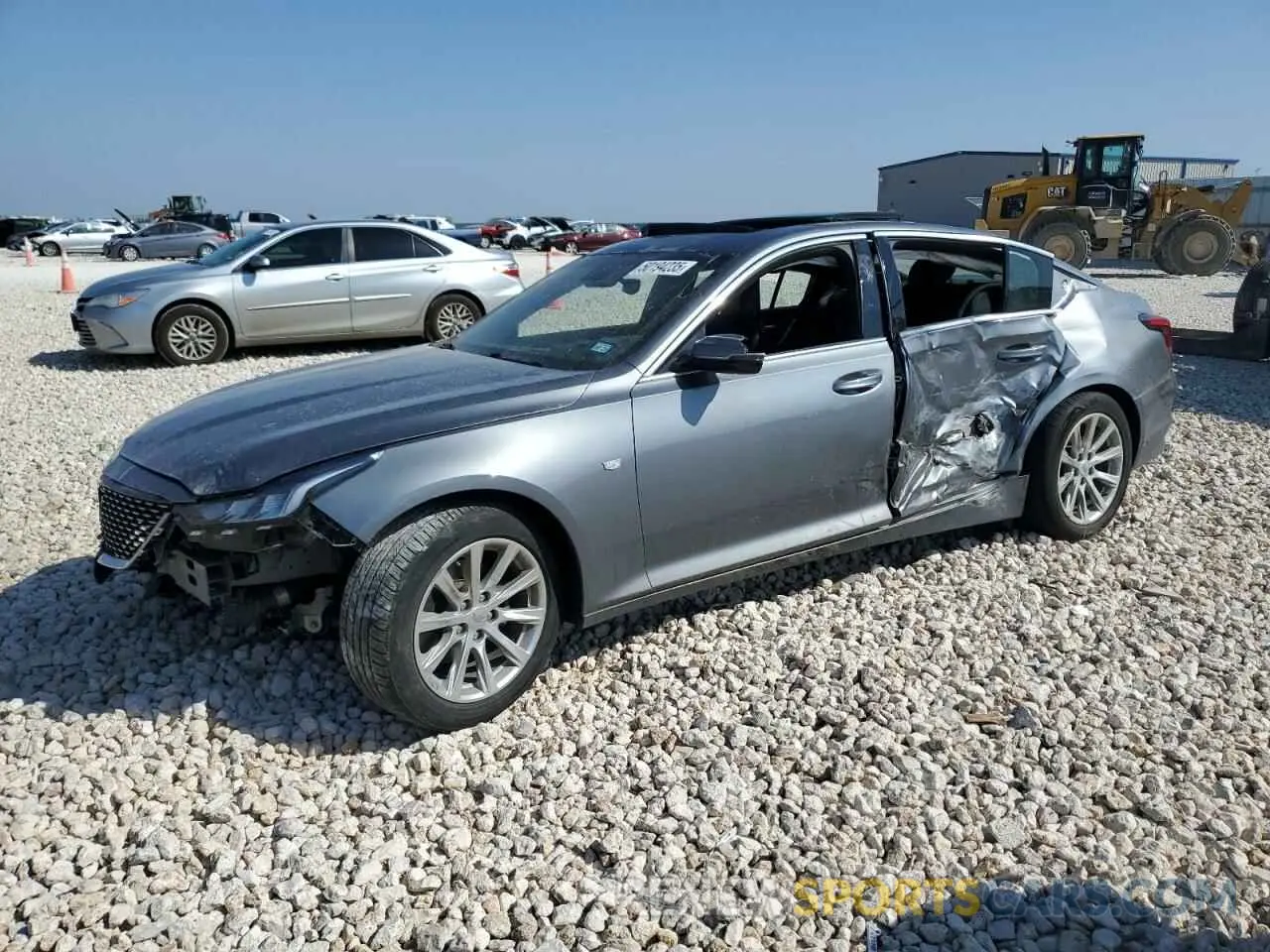 1 Photograph of a damaged car 1G6DS5RK3L0102266 CADILLAC CT5 2020