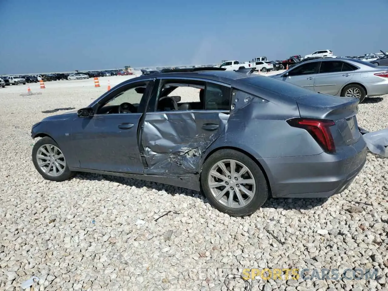 2 Photograph of a damaged car 1G6DS5RK3L0102266 CADILLAC CT5 2020