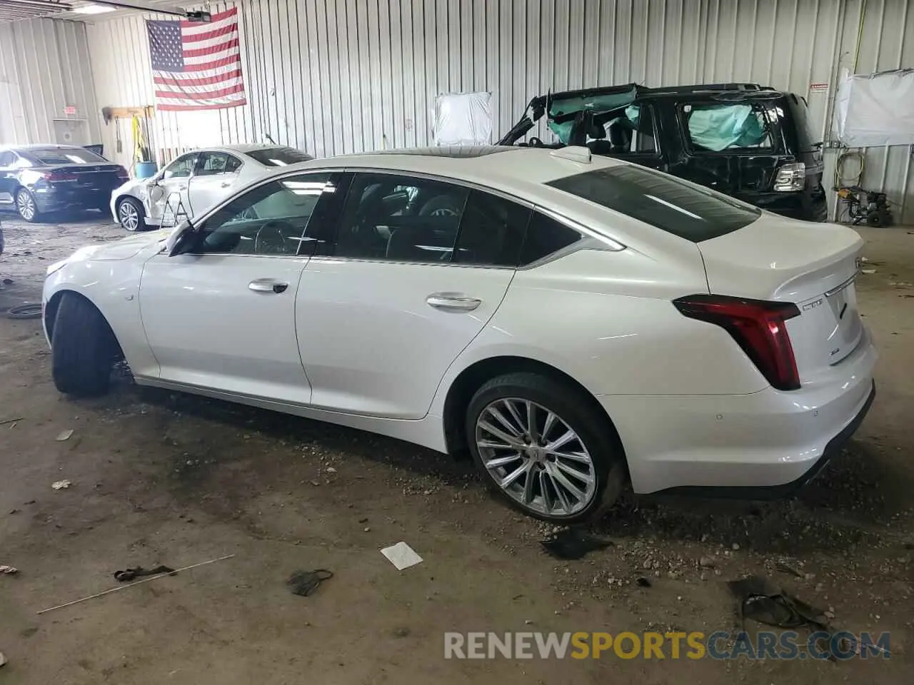 2 Photograph of a damaged car 1G6DT5RK0L0120365 CADILLAC CT5 2020