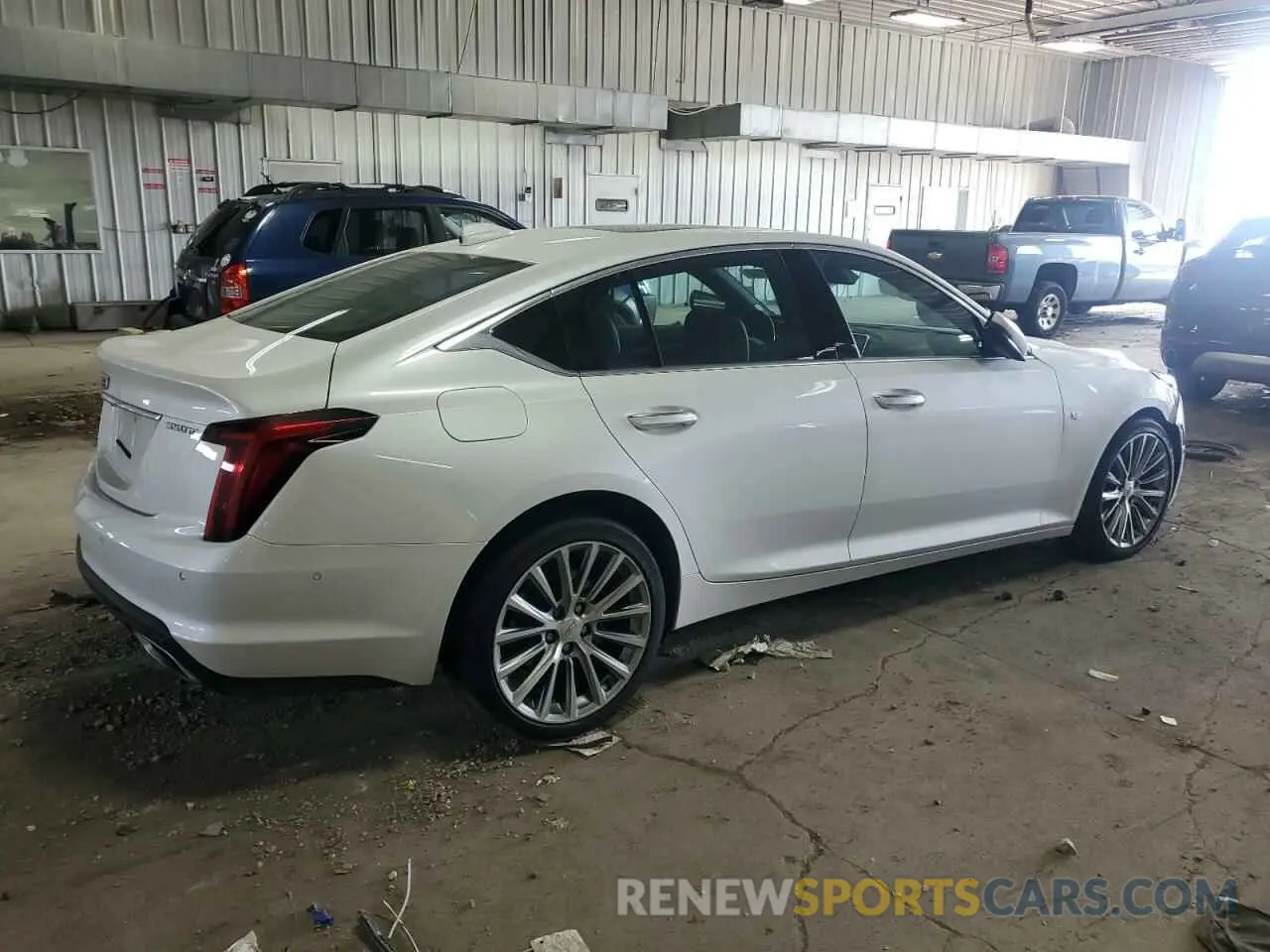 3 Photograph of a damaged car 1G6DT5RK0L0120365 CADILLAC CT5 2020