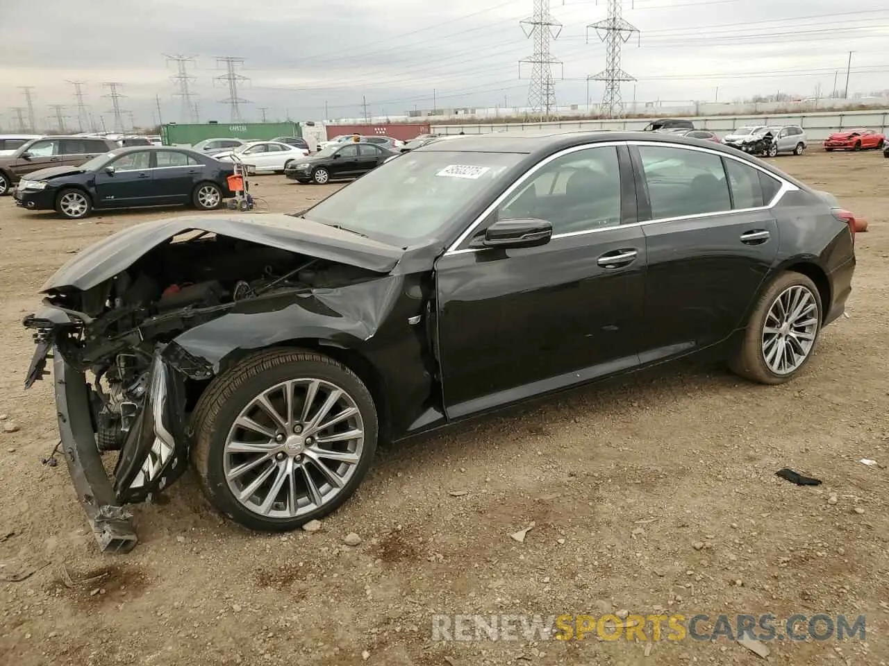 1 Photograph of a damaged car 1G6DT5RK5L0155824 CADILLAC CT5 2020