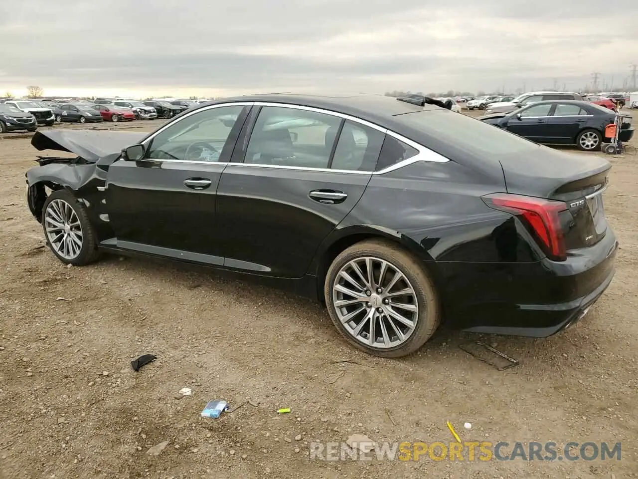 2 Photograph of a damaged car 1G6DT5RK5L0155824 CADILLAC CT5 2020