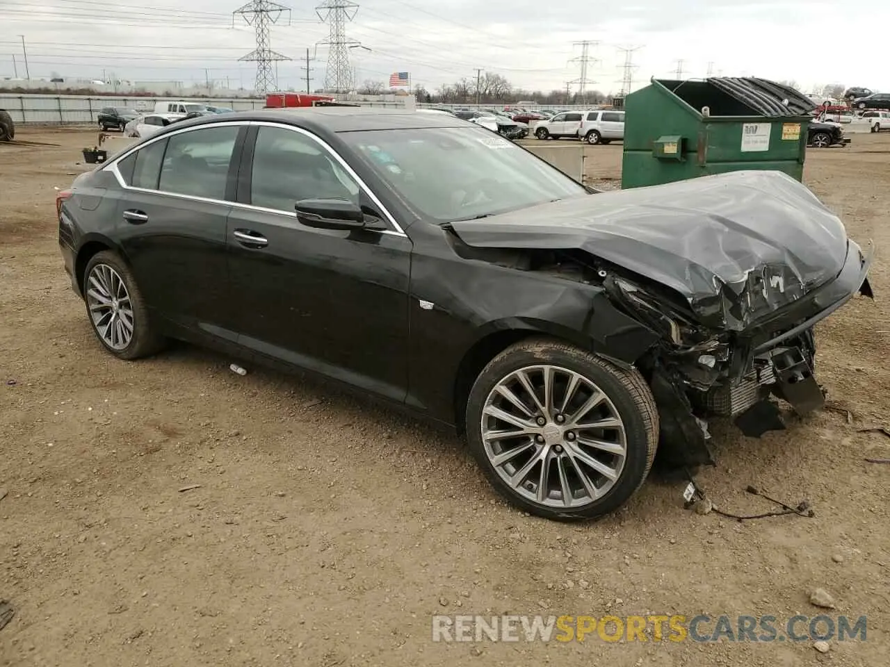 4 Photograph of a damaged car 1G6DT5RK5L0155824 CADILLAC CT5 2020