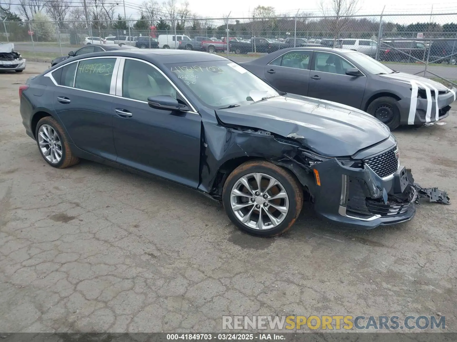 1 Фотография поврежденного автомобиля 1G6DT5RK7L0141035 CADILLAC CT5 2020