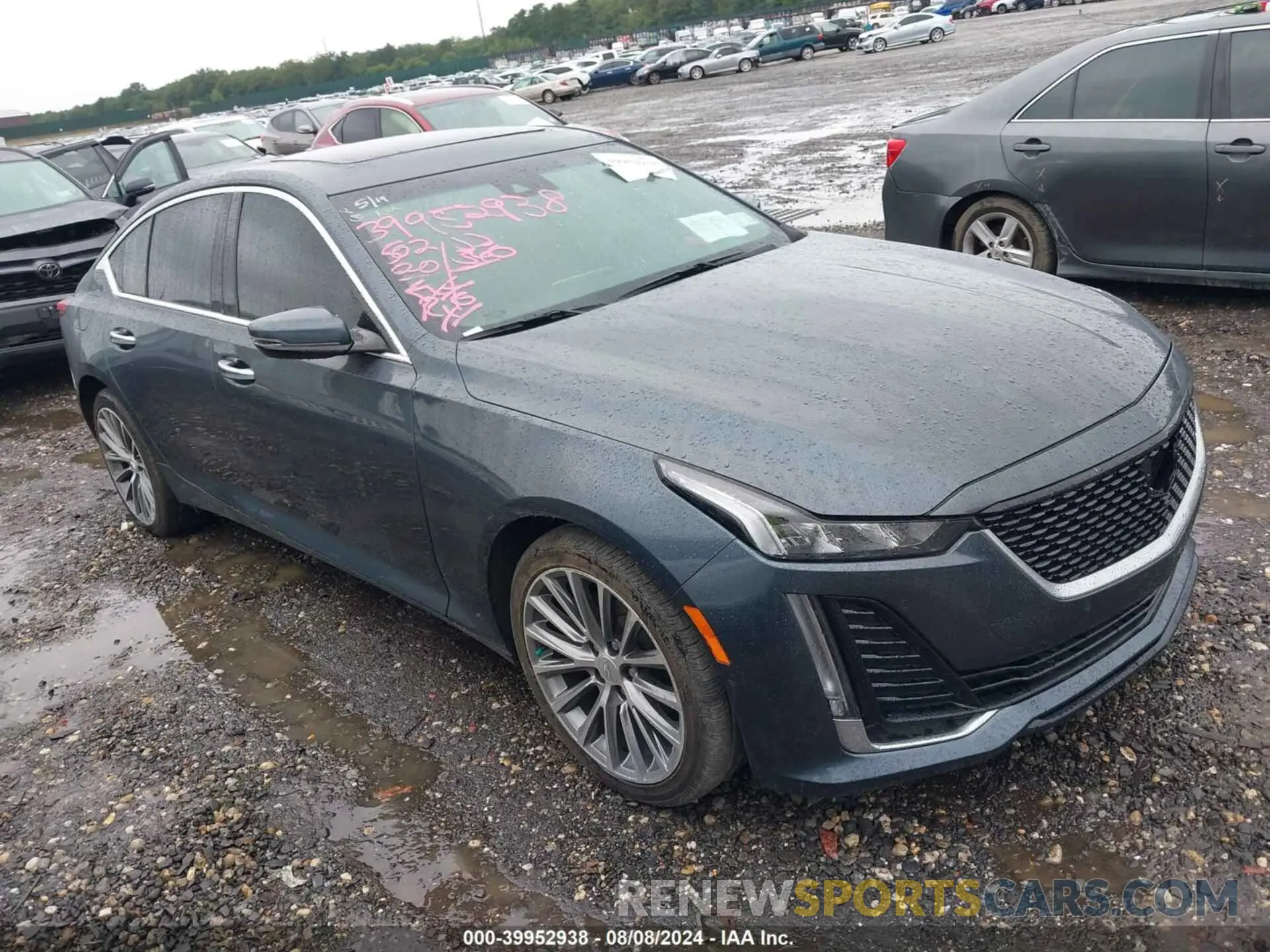 1 Фотография поврежденного автомобиля 1G6DT5RW2L0153256 CADILLAC CT5 2020