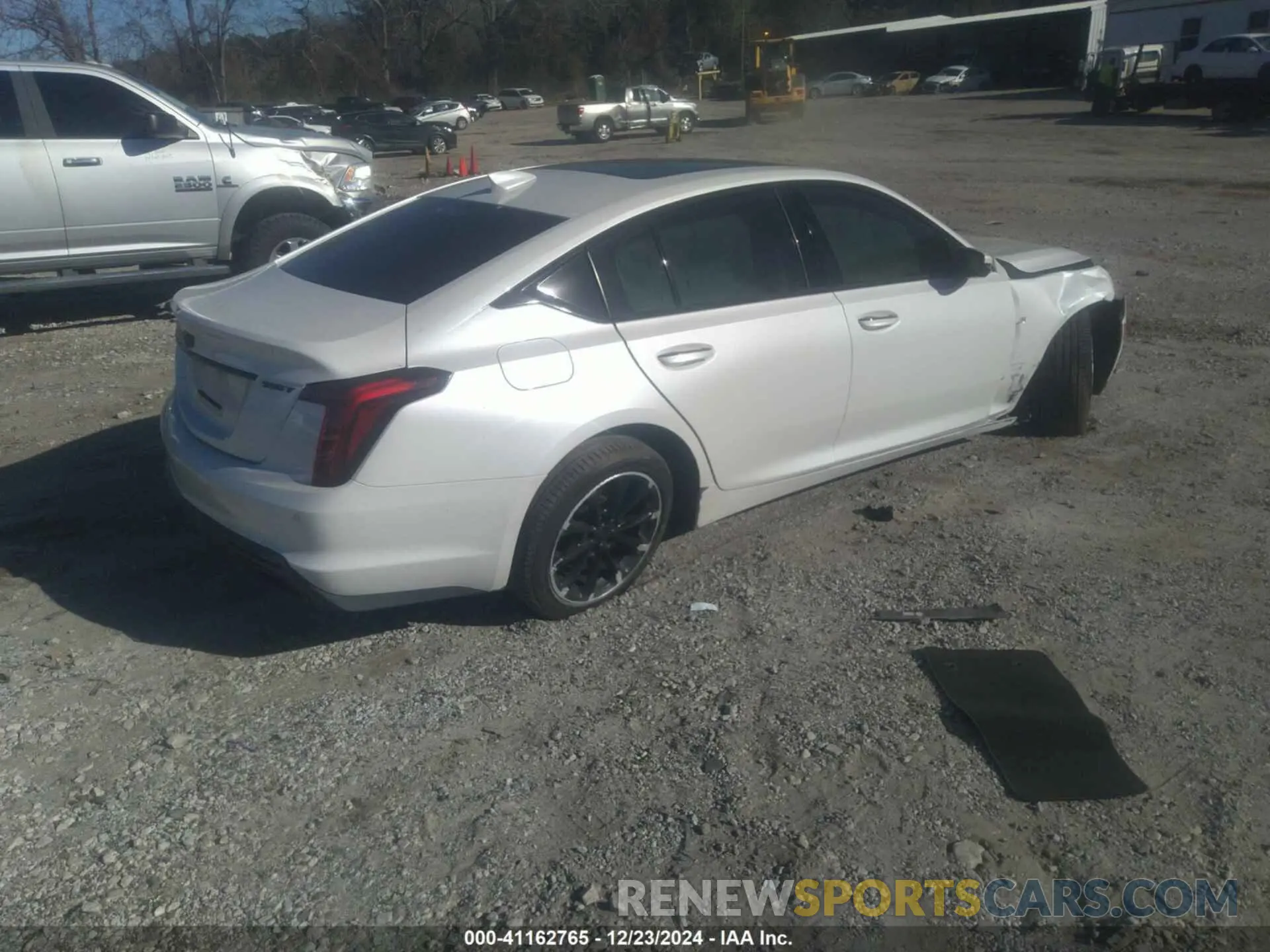 4 Photograph of a damaged car 1G6DT5RW4L0154909 CADILLAC CT5 2020