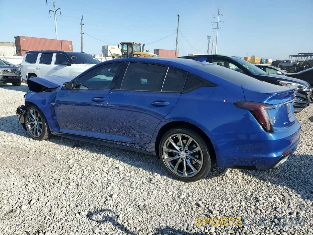 2 Photograph of a damaged car 1G6DU5RK5L0125333 CADILLAC CT5 2020