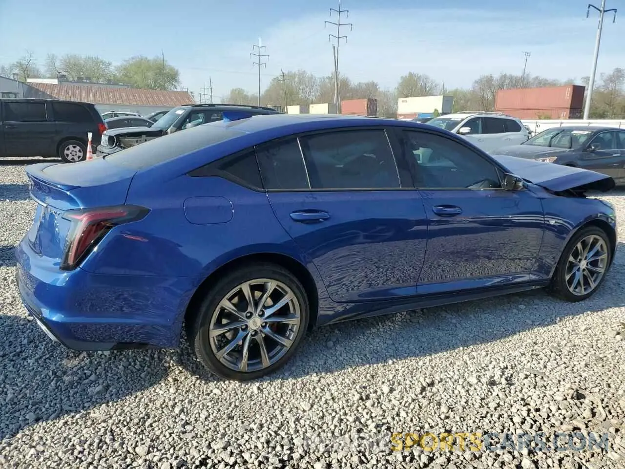 3 Photograph of a damaged car 1G6DU5RK5L0125333 CADILLAC CT5 2020