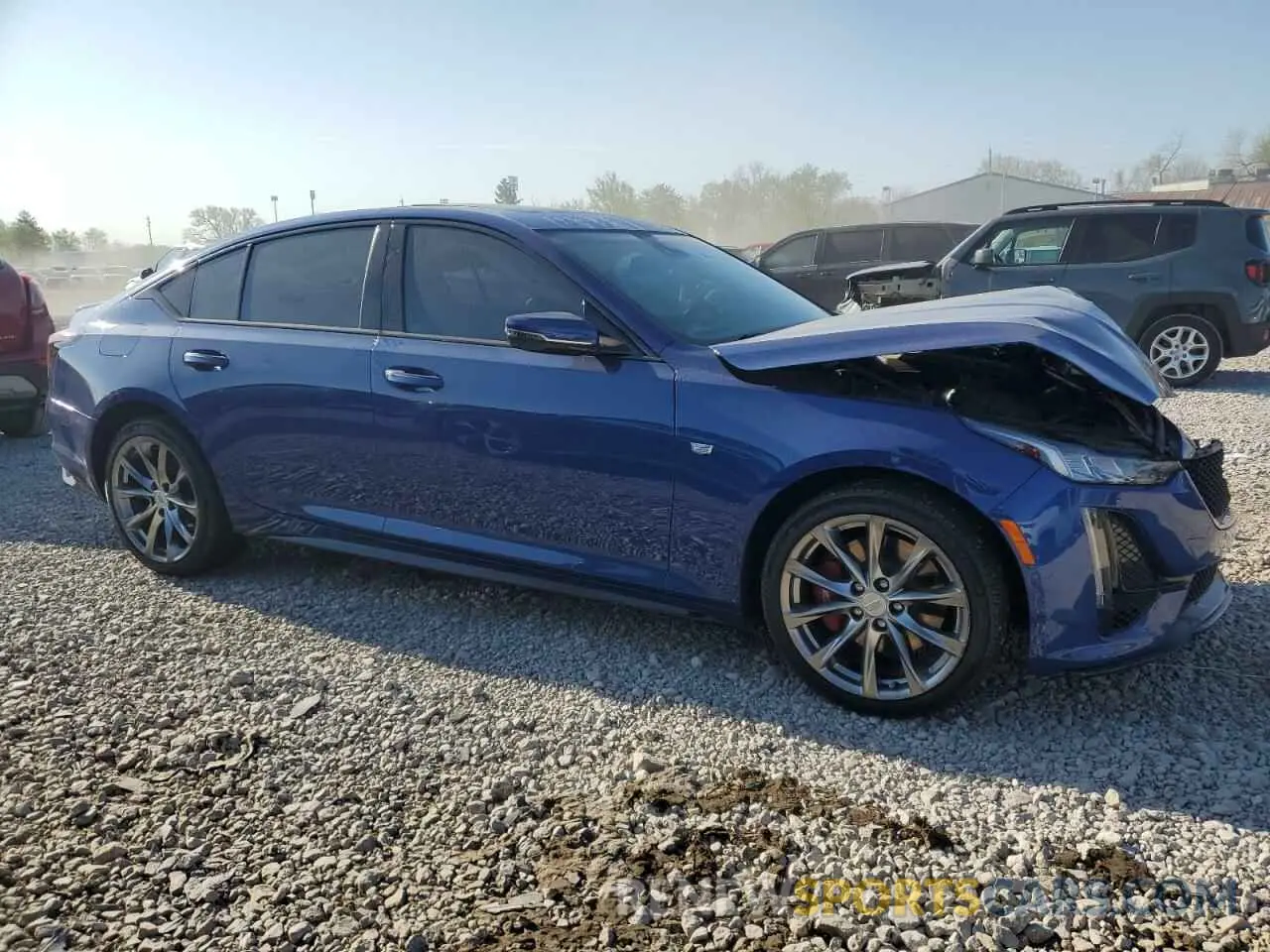4 Photograph of a damaged car 1G6DU5RK5L0125333 CADILLAC CT5 2020