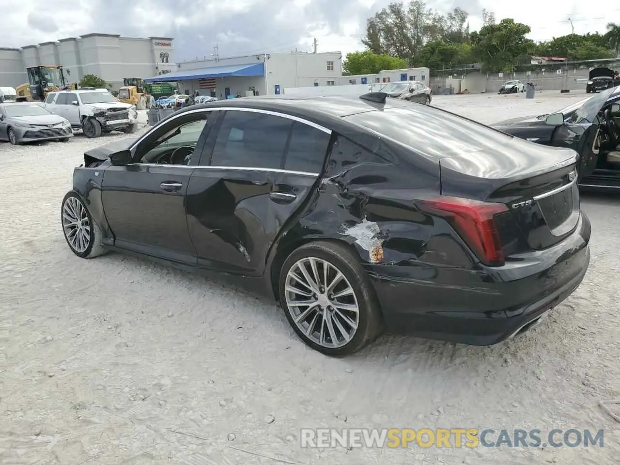 2 Photograph of a damaged car 1G6DN5RK3M0146325 CADILLAC CT5 2021