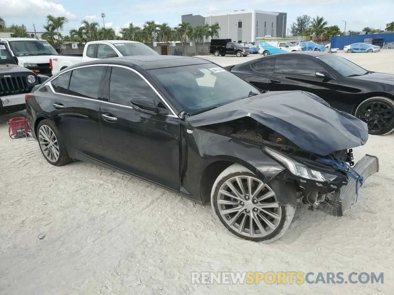 4 Photograph of a damaged car 1G6DN5RK3M0146325 CADILLAC CT5 2021