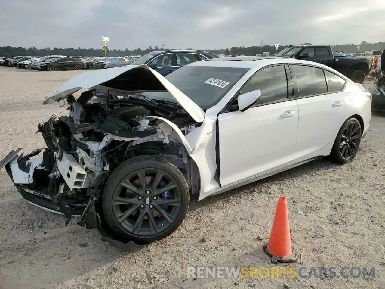 1 Фотография поврежденного автомобиля 1G6DR5RW9M0145803 CADILLAC CT5 2021