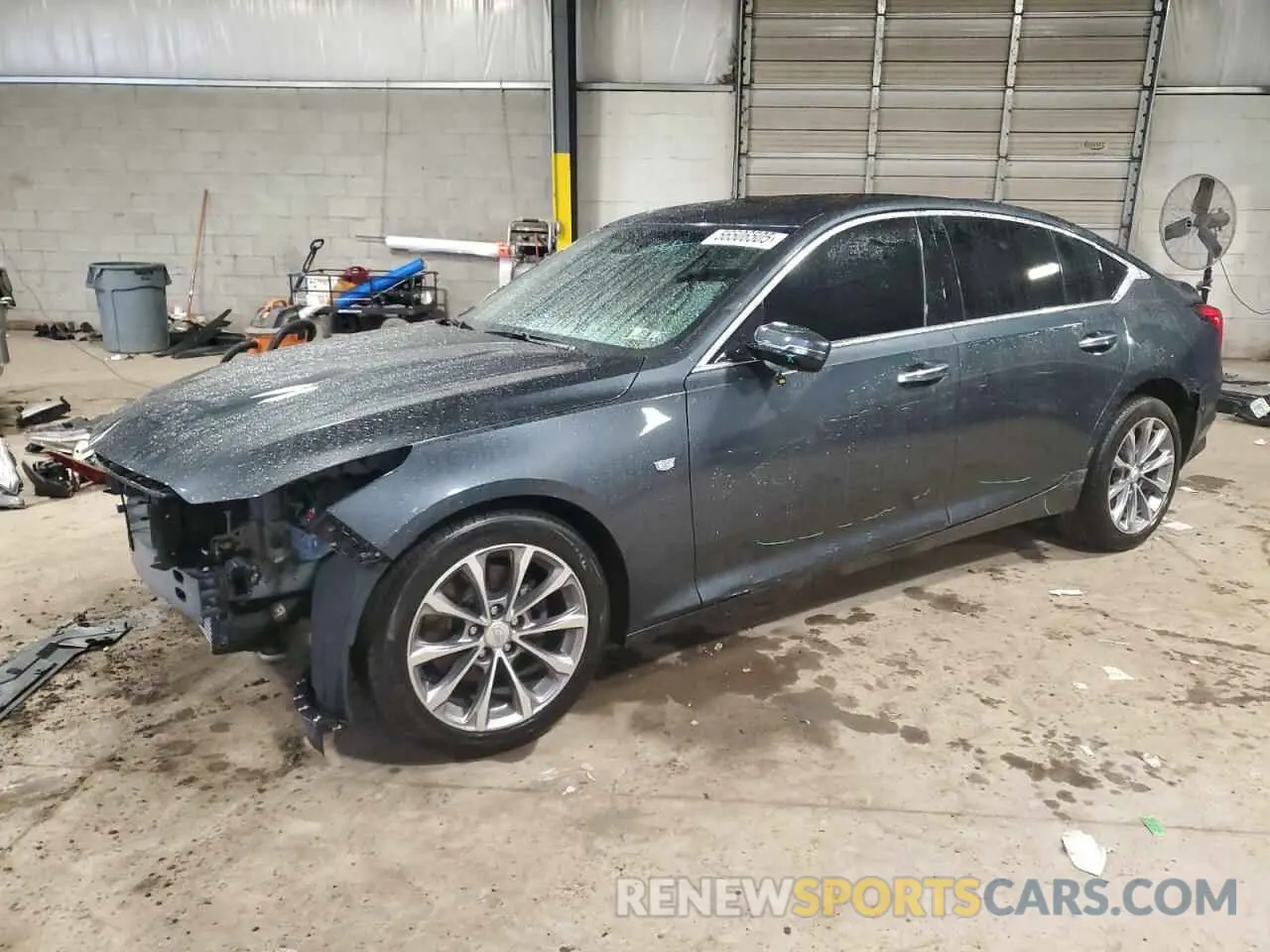 1 Photograph of a damaged car 1G6DT5RK8M0107543 CADILLAC CT5 2021