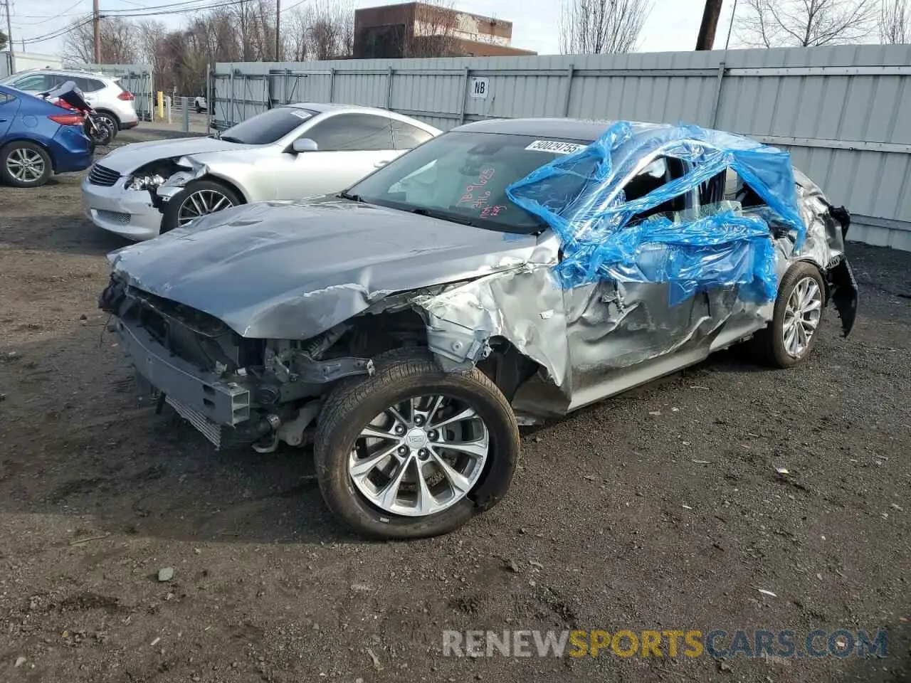 1 Photograph of a damaged car 1G6DT5RK9M0111147 CADILLAC CT5 2021