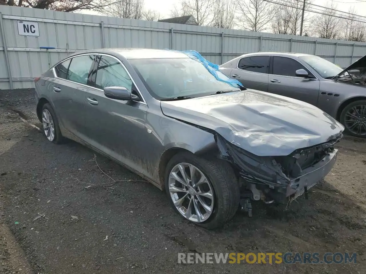 4 Photograph of a damaged car 1G6DT5RK9M0111147 CADILLAC CT5 2021