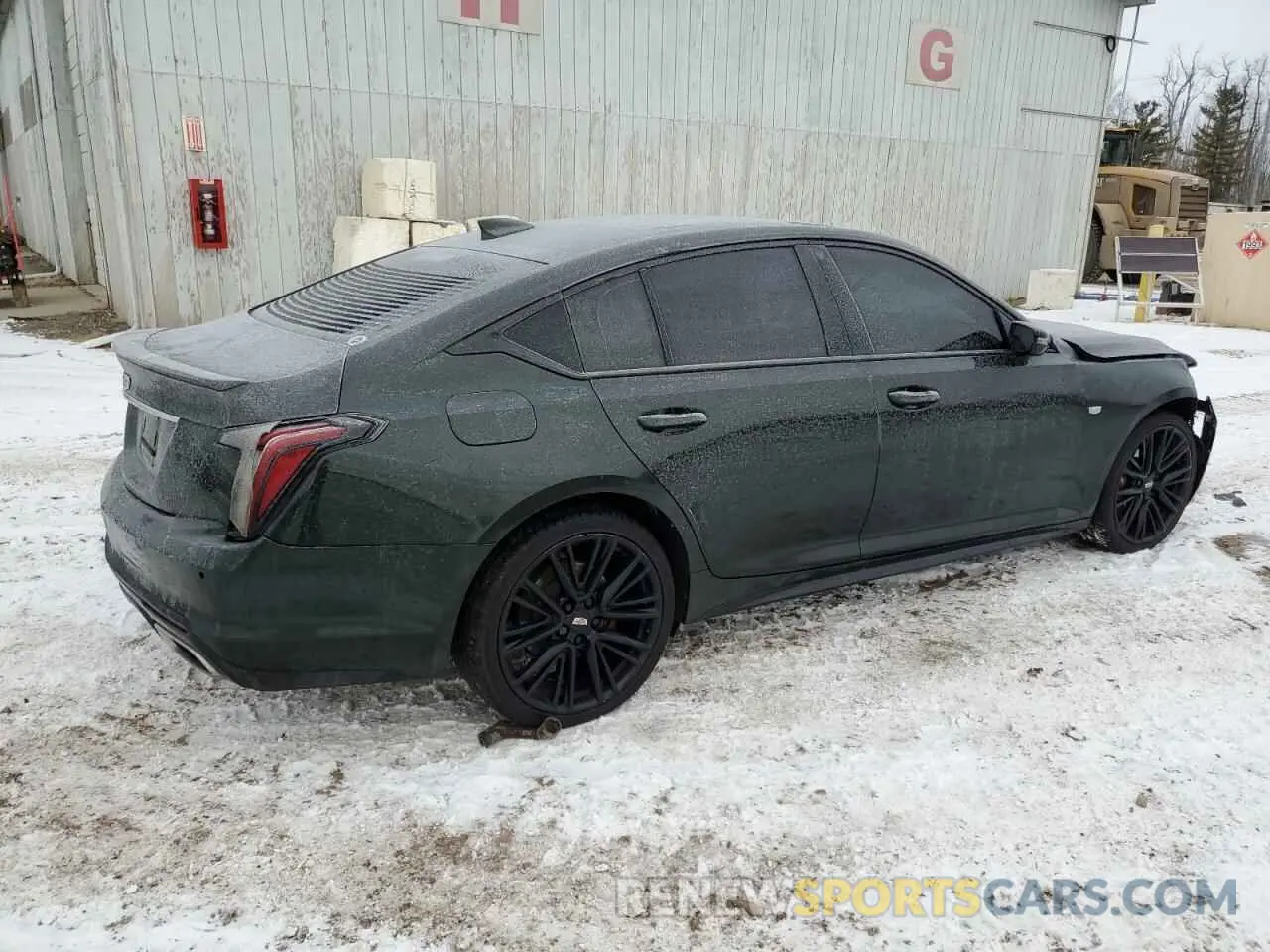 3 Photograph of a damaged car 1G6DU5RK0M0119537 CADILLAC CT5 2021
