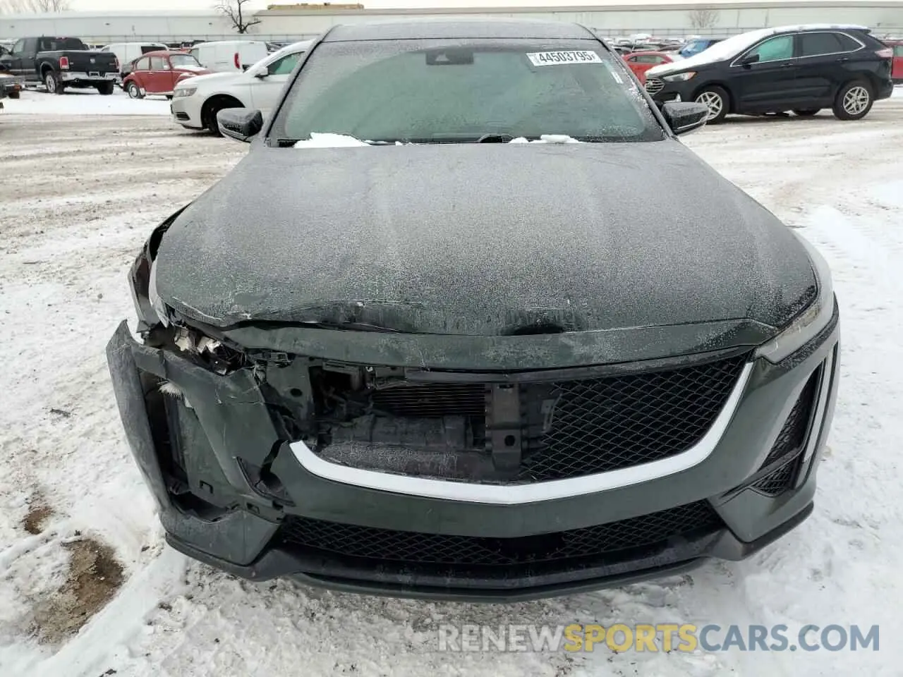 5 Photograph of a damaged car 1G6DU5RK0M0119537 CADILLAC CT5 2021