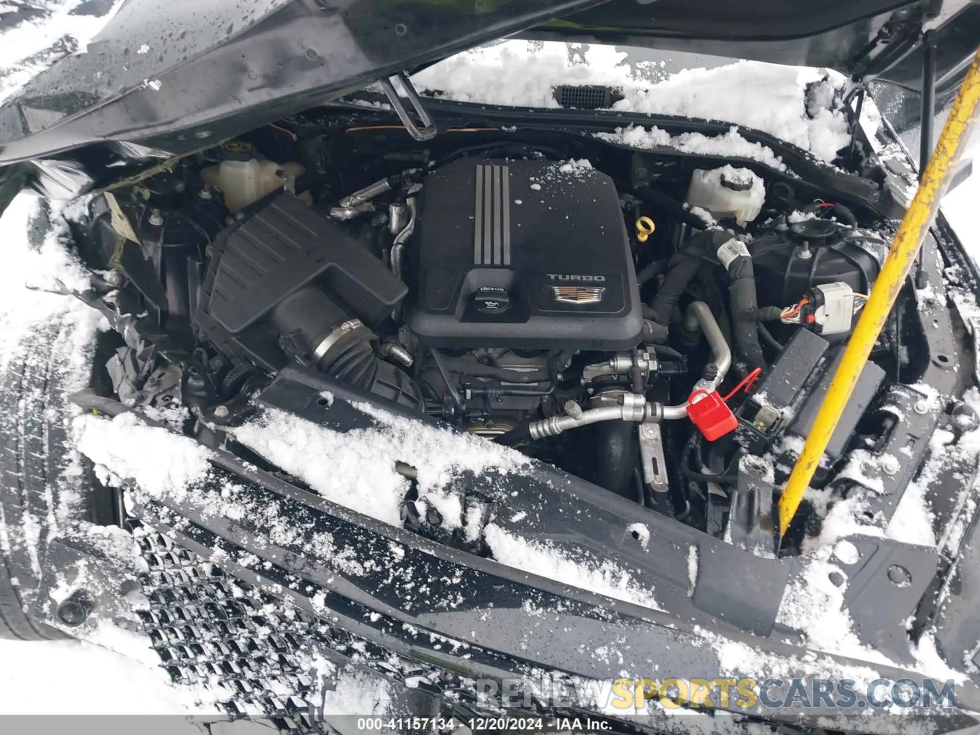 10 Photograph of a damaged car 1G6DU5RK1M0135455 CADILLAC CT5 2021