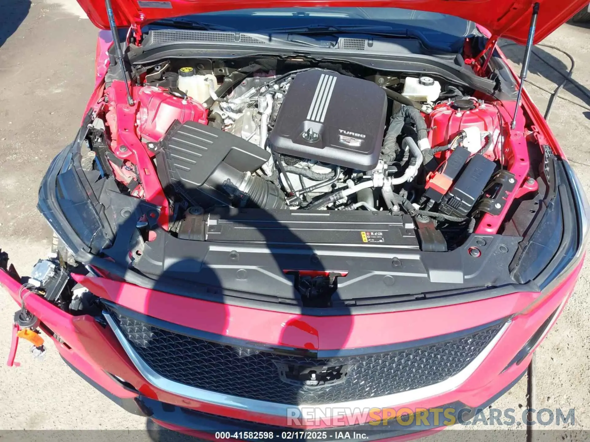 10 Photograph of a damaged car 1G6DU5RK3M0108242 CADILLAC CT5 2021