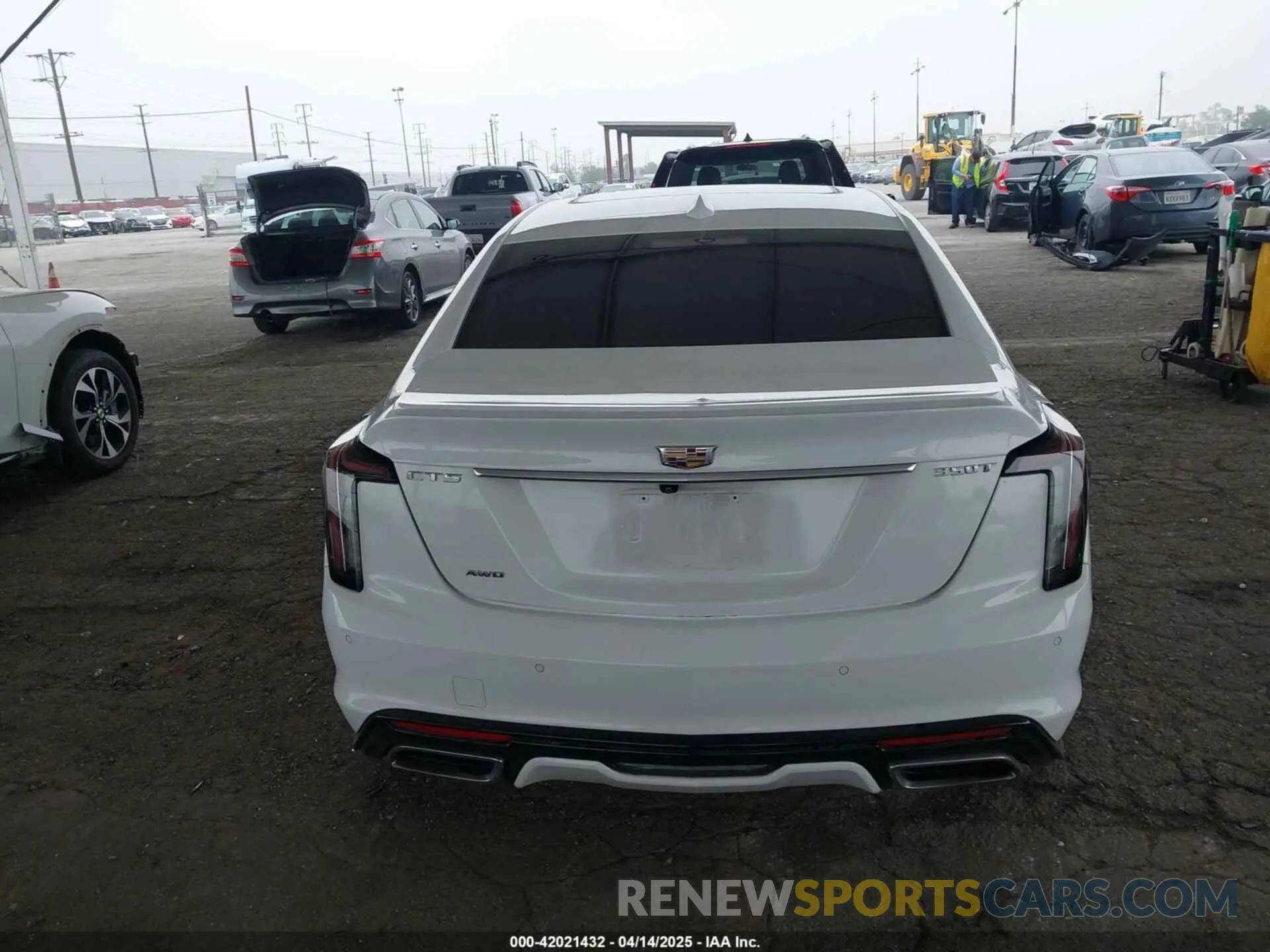 16 Photograph of a damaged car 1G6DU5RK9M0117981 CADILLAC CT5 2021