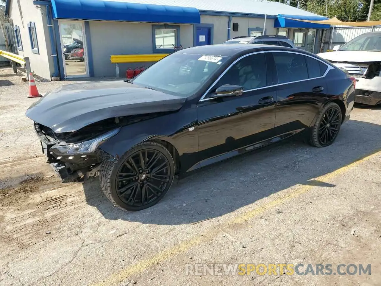 1 Photograph of a damaged car 1G6DW5RK2M0117864 CADILLAC CT5 2021