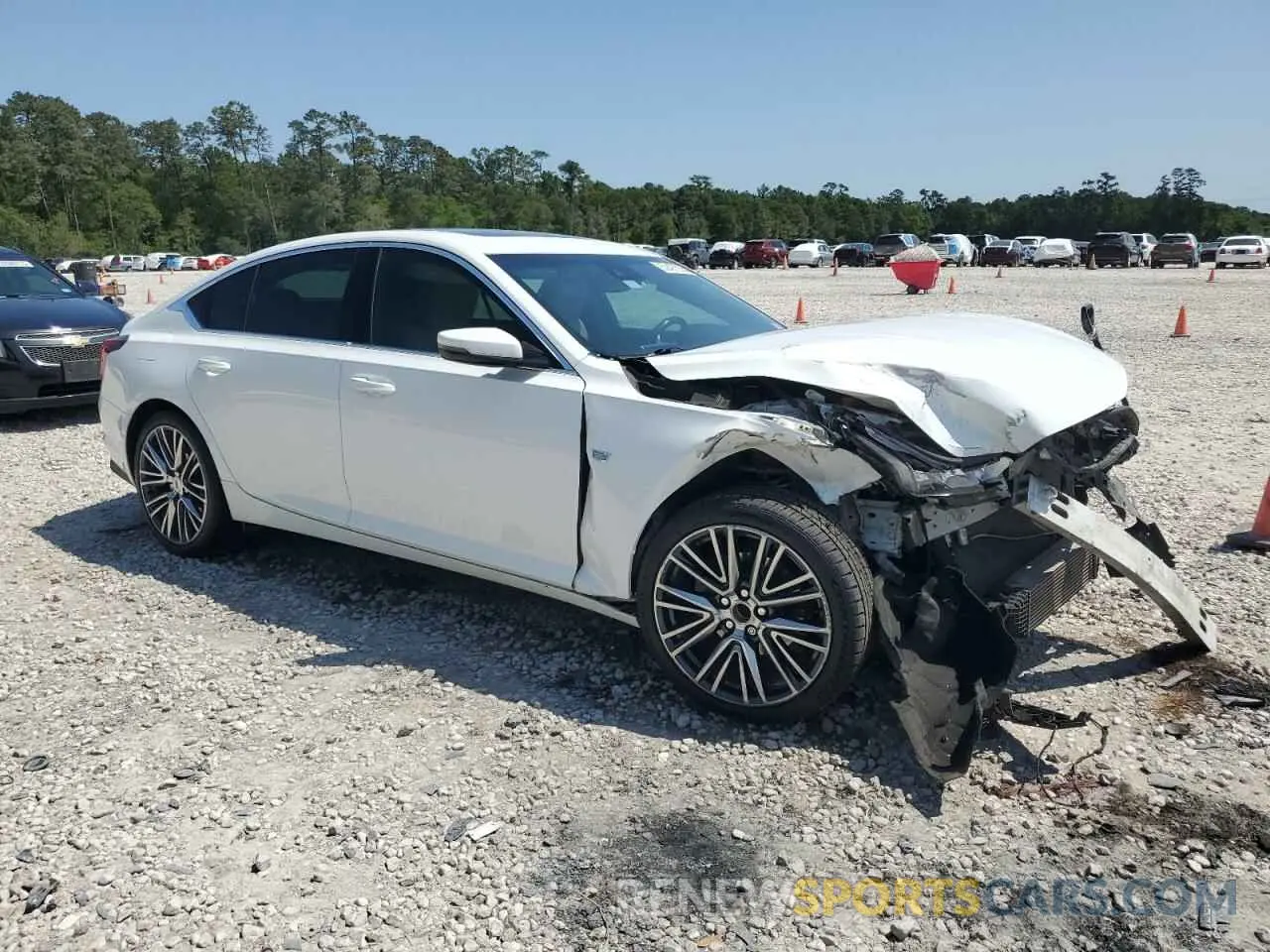 4 Фотография поврежденного автомобиля 1G6DW5RKXM0112301 CADILLAC CT5 2021