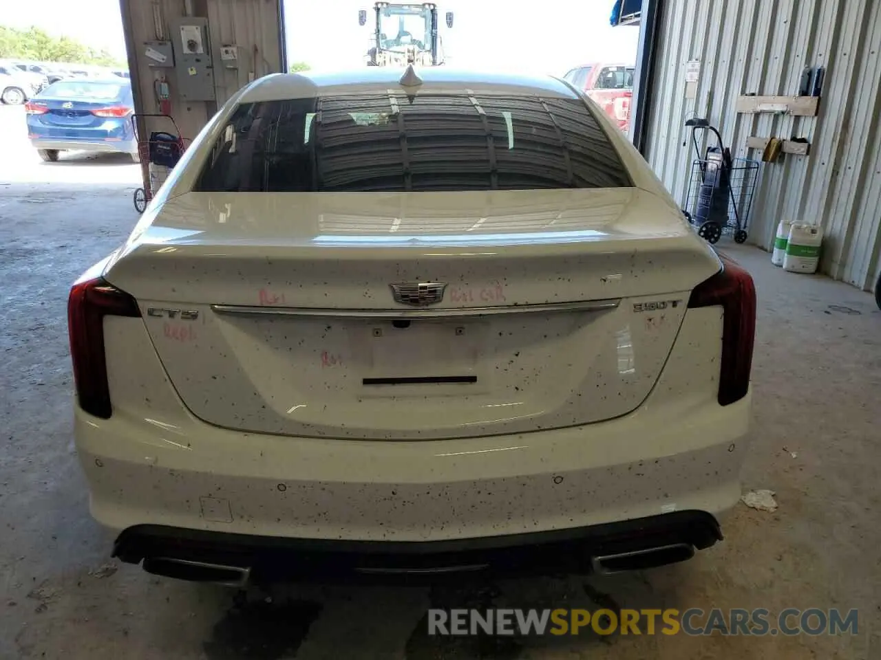 6 Photograph of a damaged car 1G6DM5RK1N0125025 CADILLAC CT5 2022