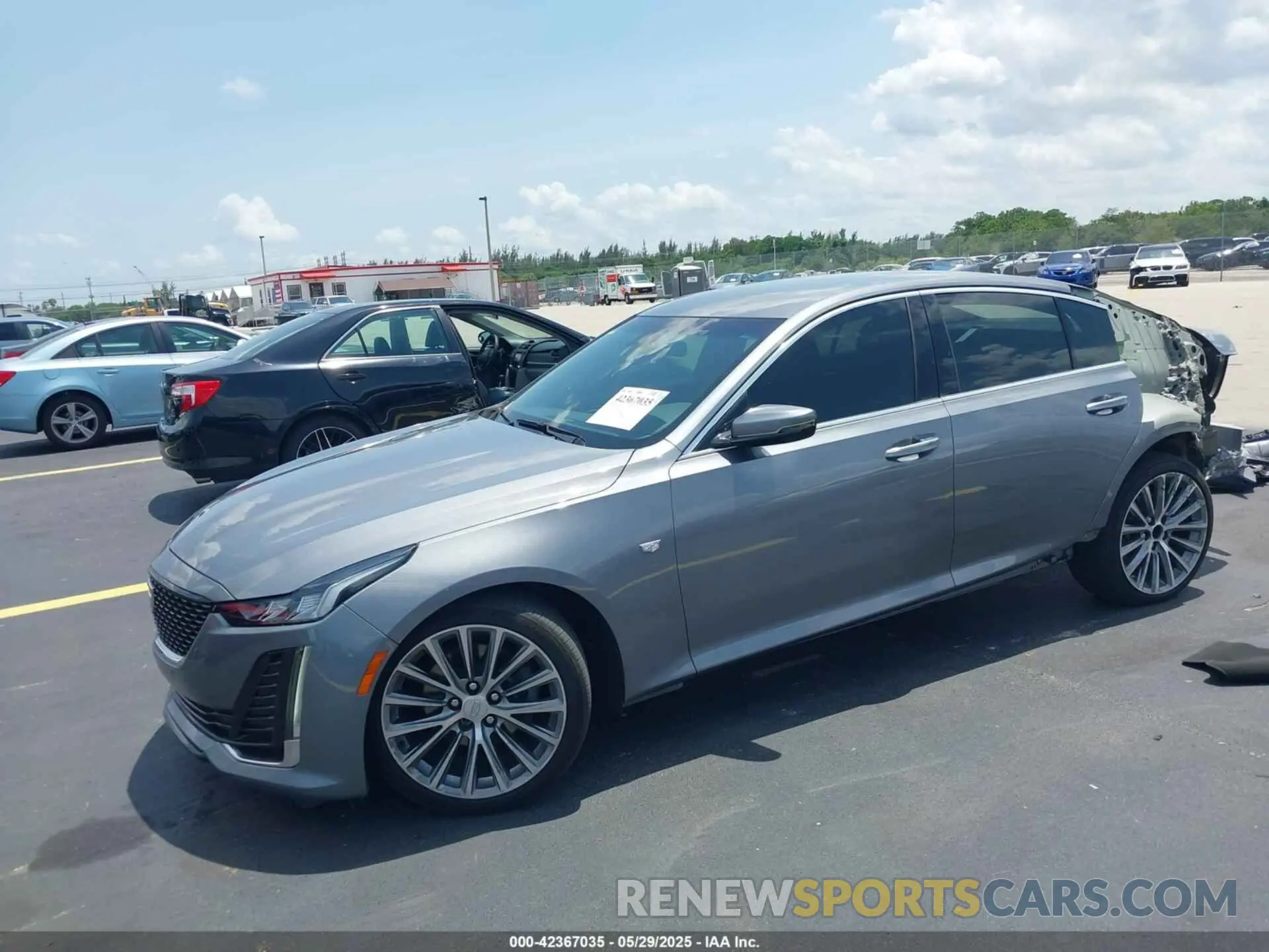 2 Photograph of a damaged car 1G6DN5RK9N0126405 CADILLAC CT5 2022