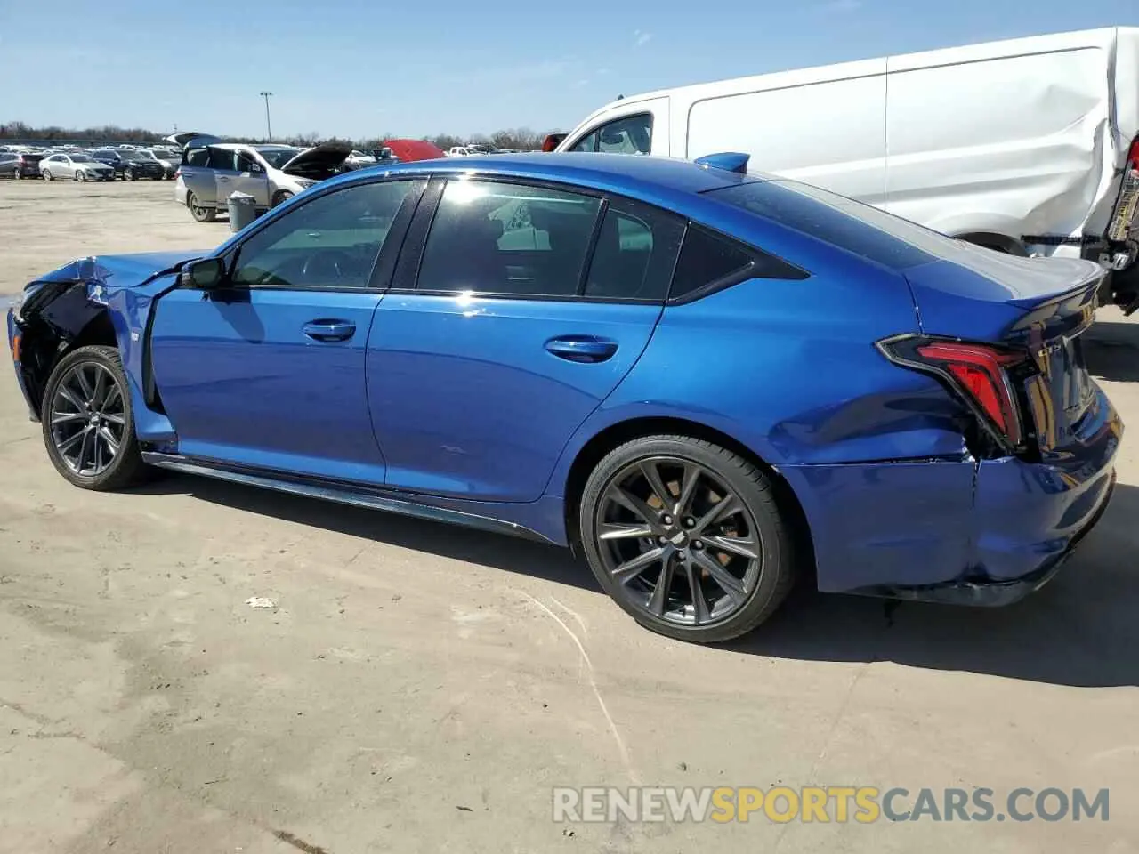 2 Photograph of a damaged car 1G6DP5RK7N0132083 CADILLAC CT5 2022