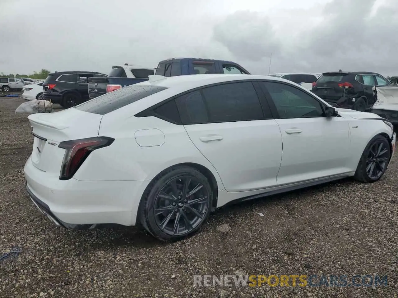3 Photograph of a damaged car 1G6DR5RW0N0132620 CADILLAC CT5 2022