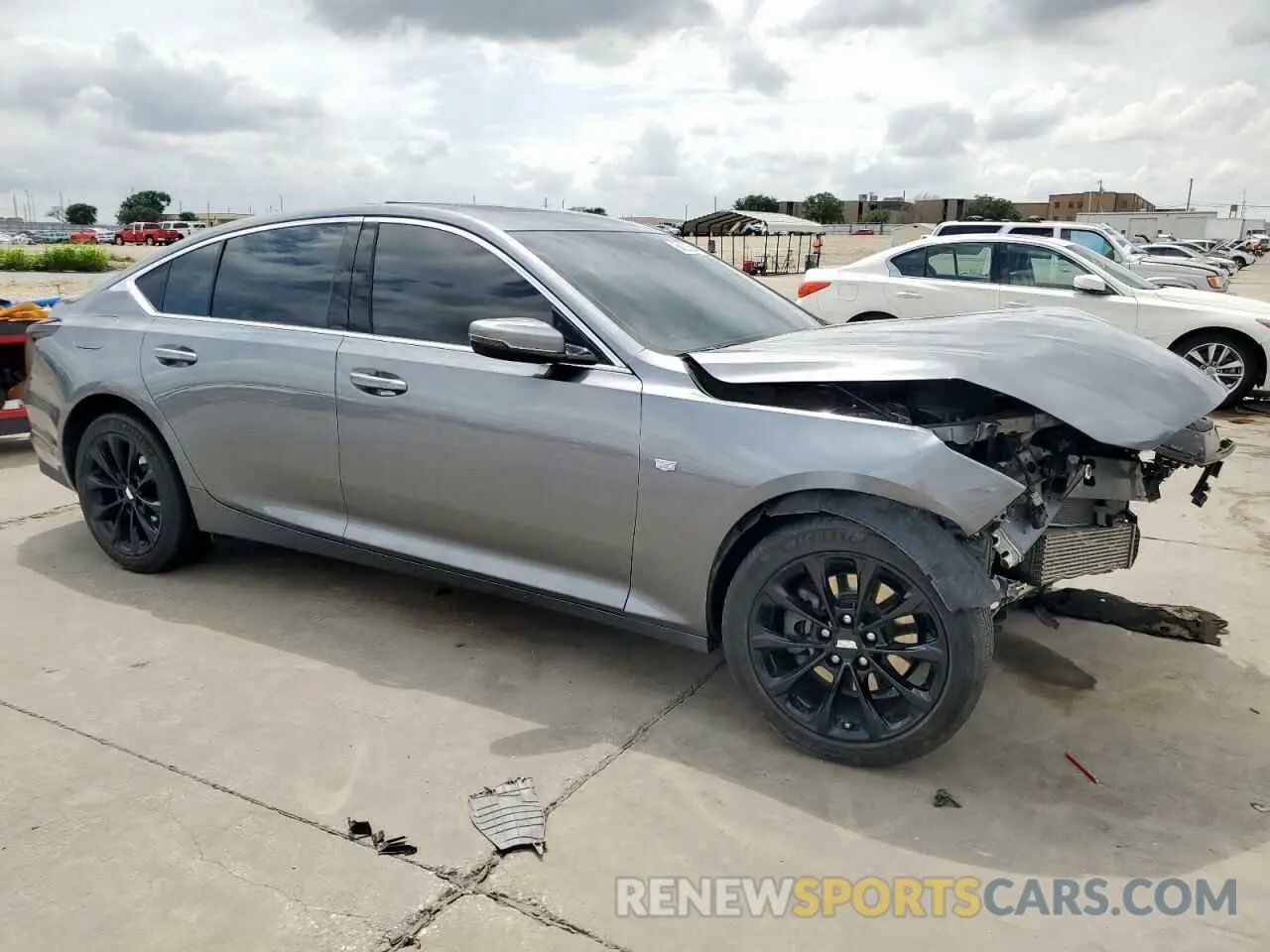 4 Photograph of a damaged car 1G6DT5RK2N0117177 CADILLAC CT5 2022