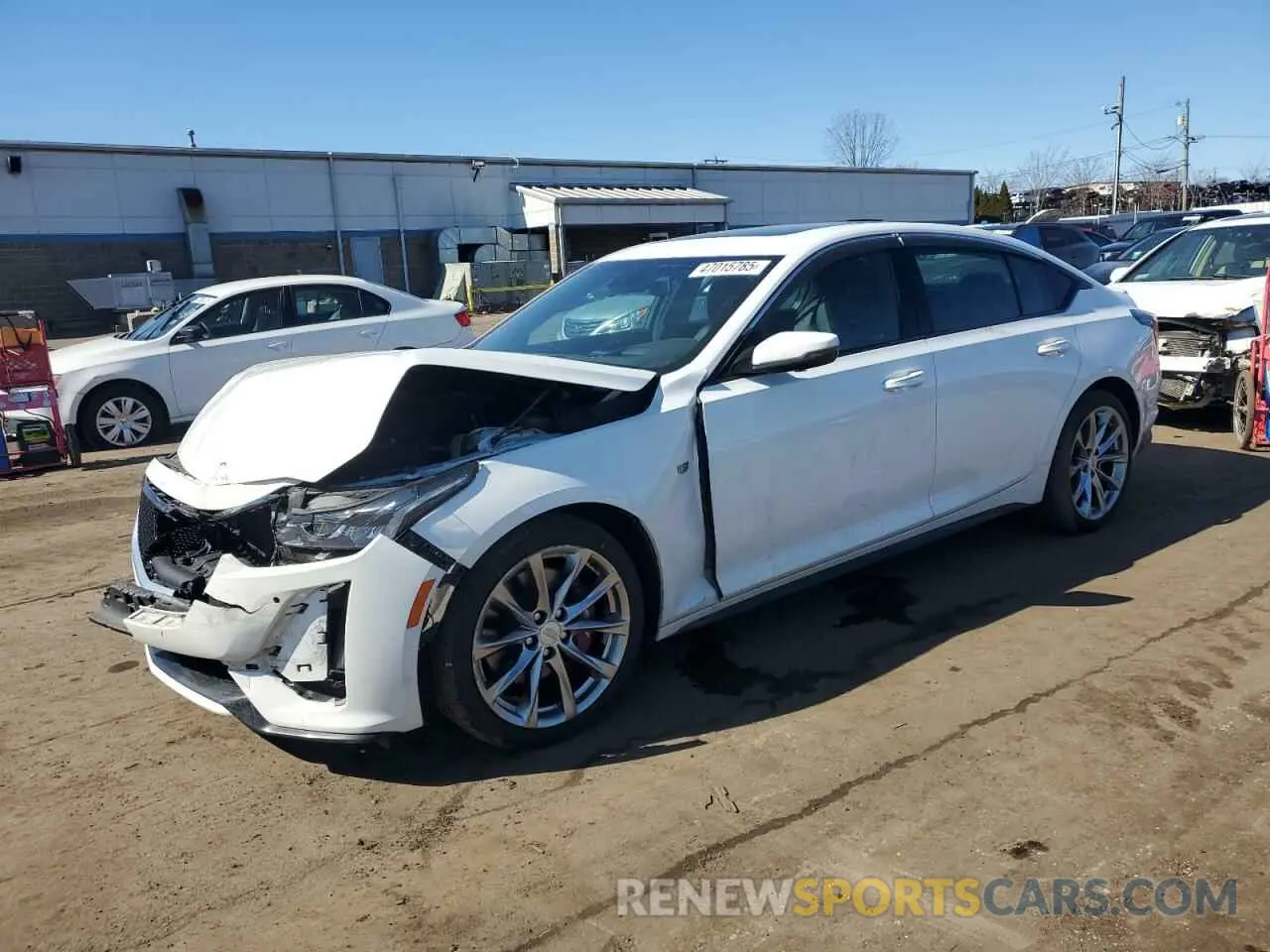1 Photograph of a damaged car 1G6DU5RK3N0129691 CADILLAC CT5 2022