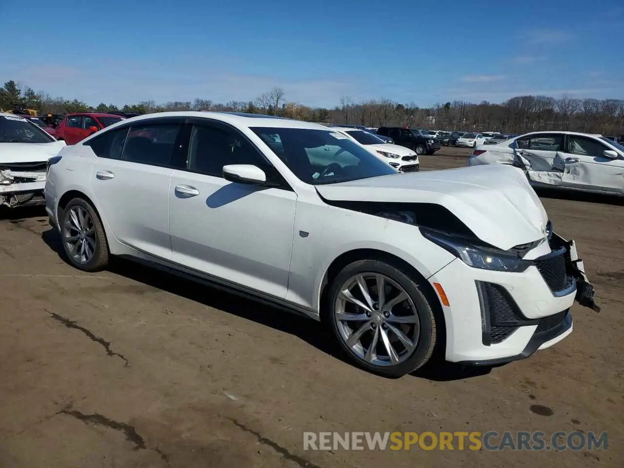 4 Photograph of a damaged car 1G6DU5RK3N0129691 CADILLAC CT5 2022