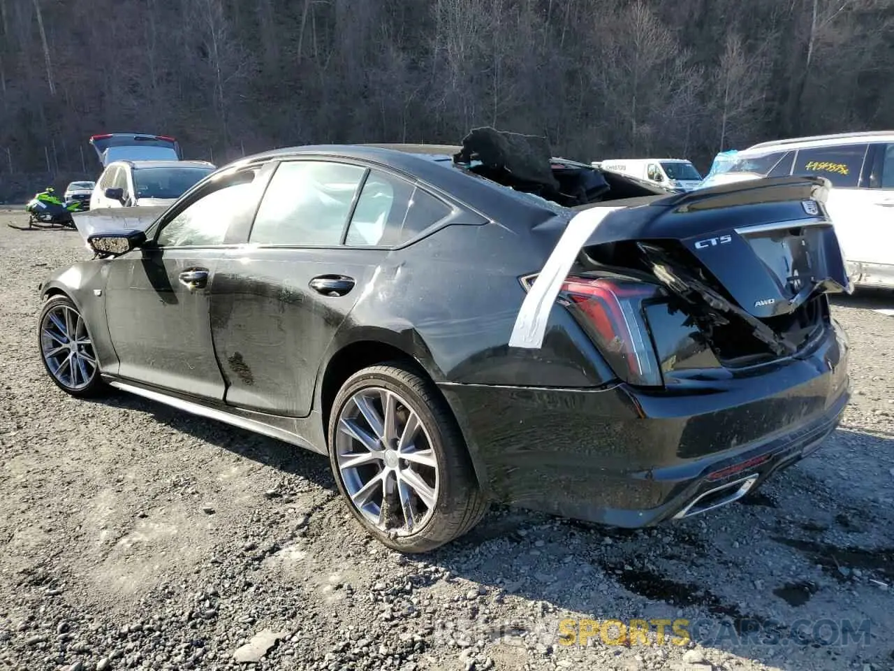 2 Photograph of a damaged car 1G6DU5RK9N0108876 CADILLAC CT5 2022