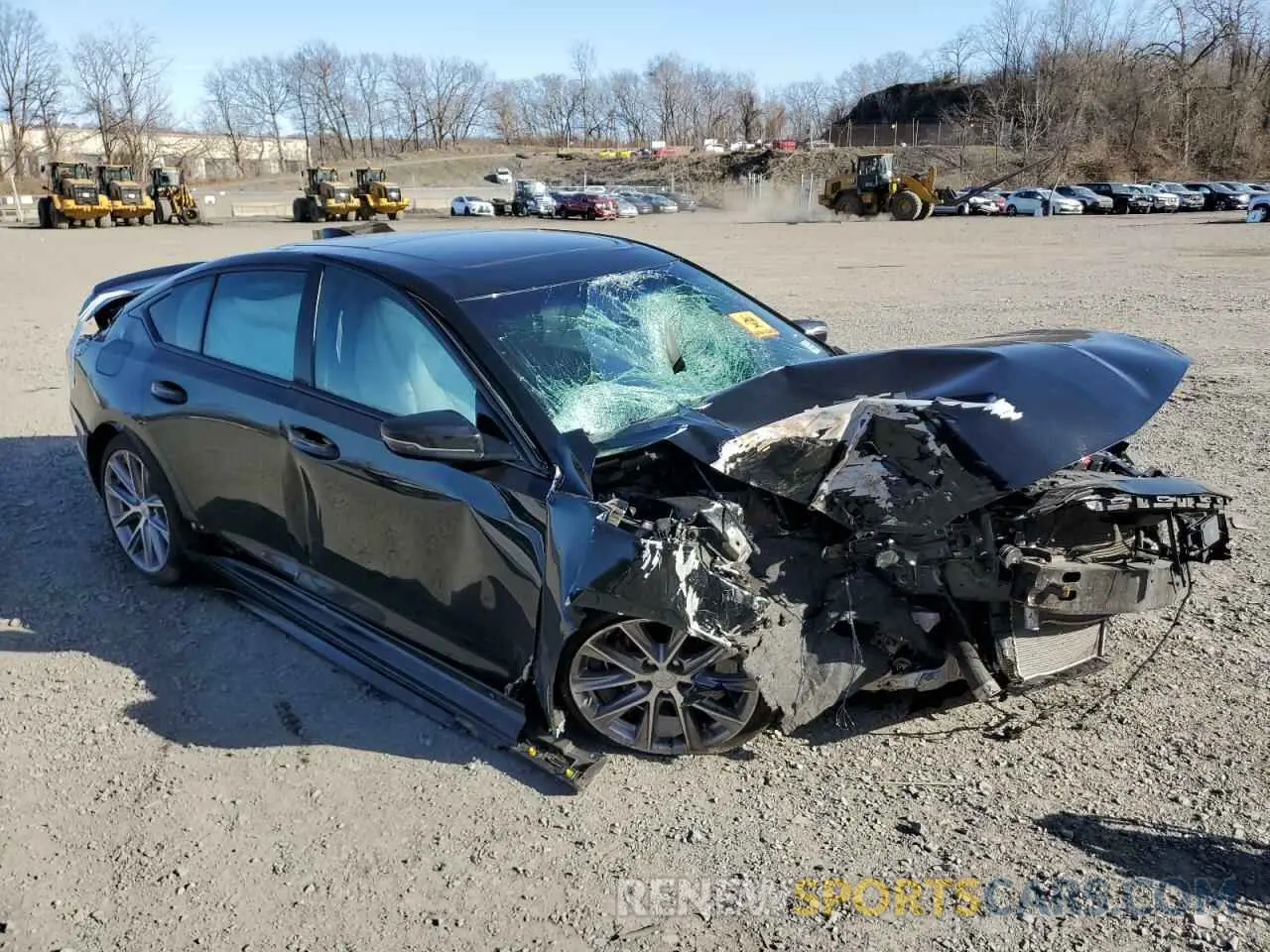 4 Photograph of a damaged car 1G6DU5RK9N0108876 CADILLAC CT5 2022