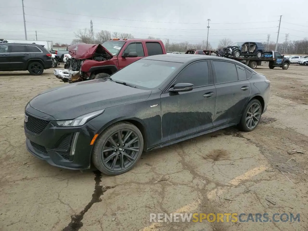 1 Фотография поврежденного автомобиля 1G6DV5RW5N0114674 CADILLAC CT5 2022
