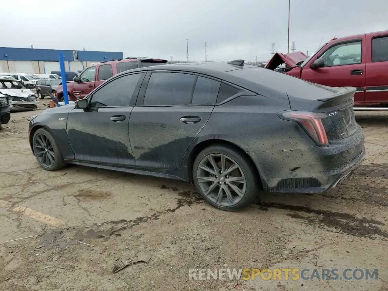 2 Фотография поврежденного автомобиля 1G6DV5RW5N0114674 CADILLAC CT5 2022