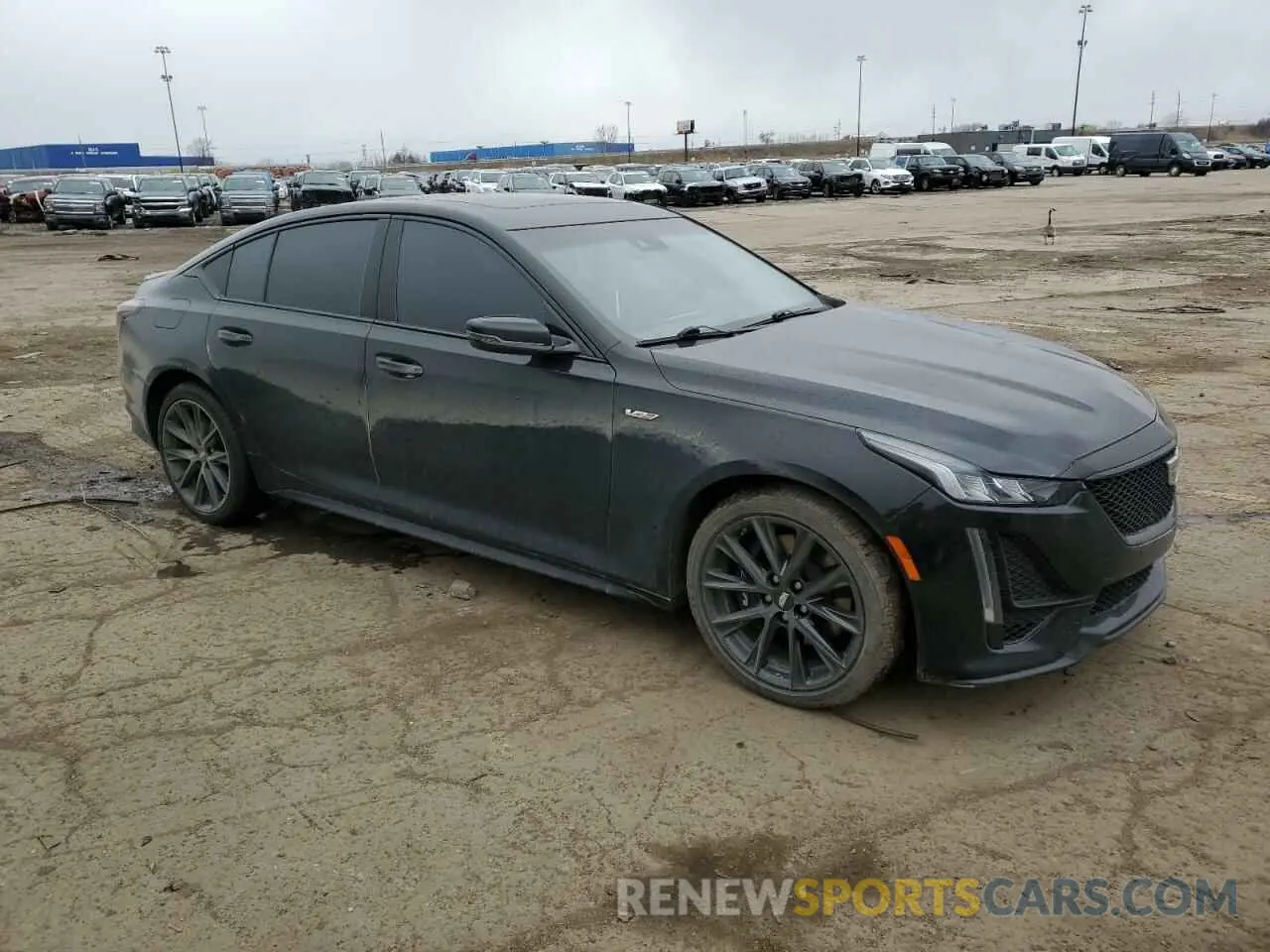 4 Фотография поврежденного автомобиля 1G6DV5RW5N0114674 CADILLAC CT5 2022